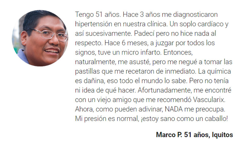 Vascularix no funciona