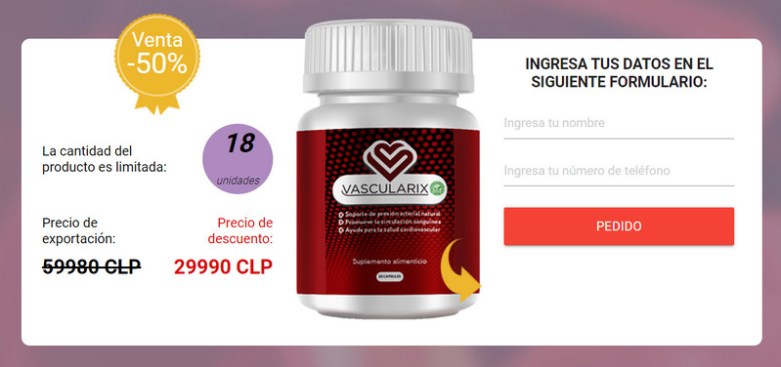 Vascularix donde la venden