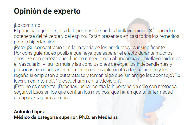 Vascularix testimonies