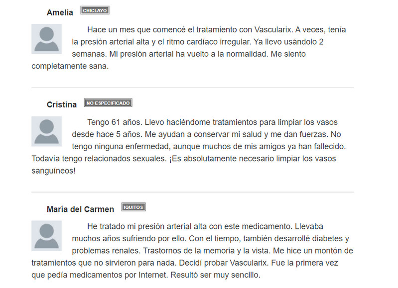 Vascularix opiniones reales